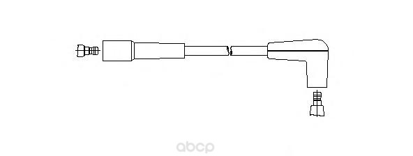 фото Провод высоковольтный opel ascona 1.3, kadett 1.2/1.4, corsa 1.3 bremi 31360