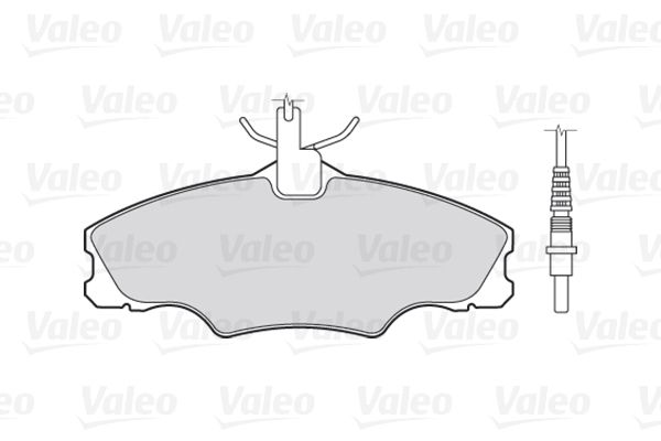 

Тормозные колодки Valeo дисковые 301068