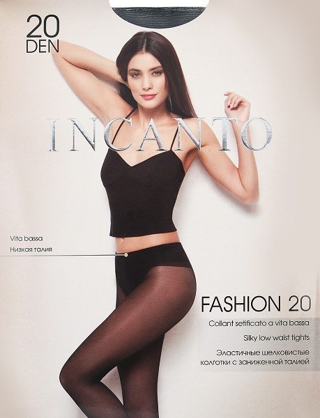 Колготки женские Incanto Fashion 20 черные 4 (L) INCANTO черный