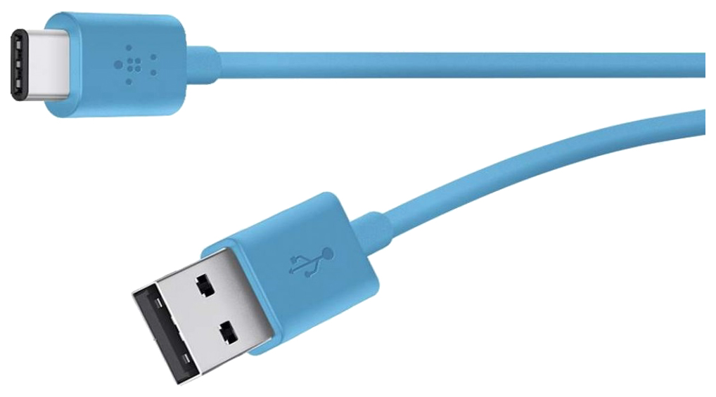 фото Кабель belkin type-c 1,8м blue