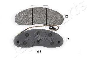 

Комплект тормозных колодок Japanparts PA196AF