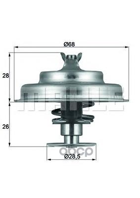 фото Термостат mahle tx7580d mahle/knecht