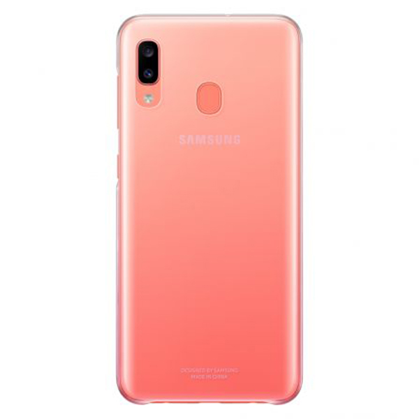 Чехол (клип-кейс) Samsung Gradation Cover (EF-AA205CPEGRU) для Samsung Galaxy A20, Pink