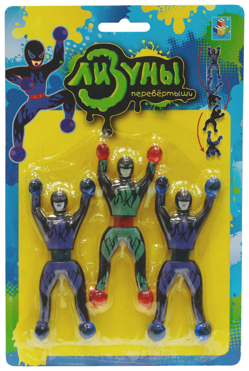 

Лизун 1Toy Мелкие пакости Ниндзя Т10774 3 шт