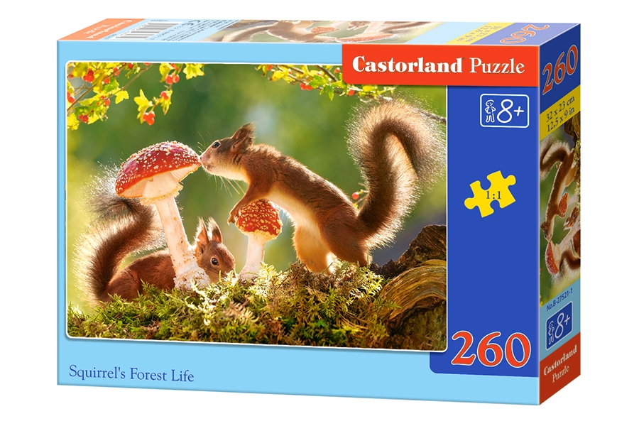 

Пазл Castorland белка 260 деталей