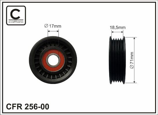 Натяжной ролик CAFFARO 256-00