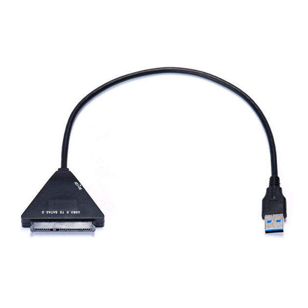 

Адаптер Orient USB A-SATA 7+15 pin, M-F Black (UHD-512), UHD-512