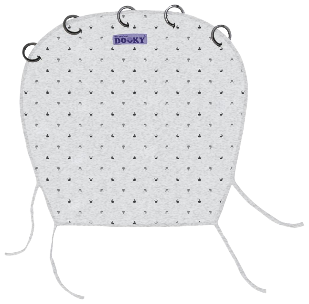 

Накидка от солнца DOOKY Light Grey Crowns