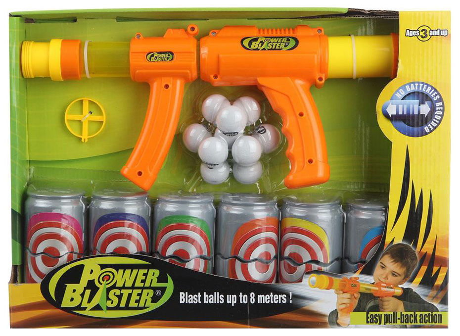 Купить Бластер Toy Target Power Blaster 22012 Оранжевый,