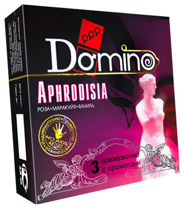 фото Презервативы domino aphrodisia ароматизированные 3 шт.