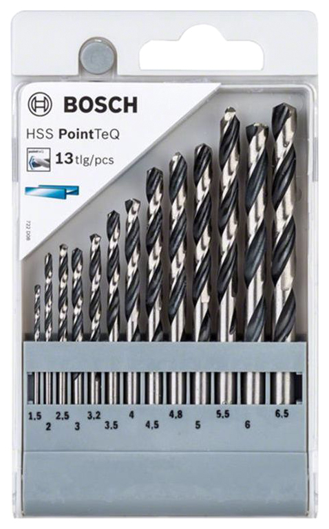 фото Набор сверл bosch hss pointteq 2608577349, 13 шт.