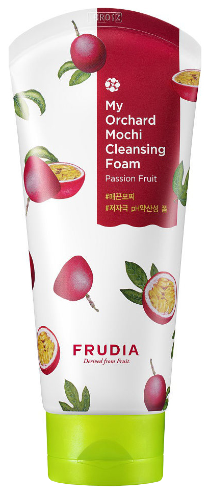 Пенка для умывания FRUDIA My Orchard Mochi Cleansing Foam Passion Fruit очищающая, 120 мл пенка для умывания frudia my orchard mochi cleansing foam peach 120 мл