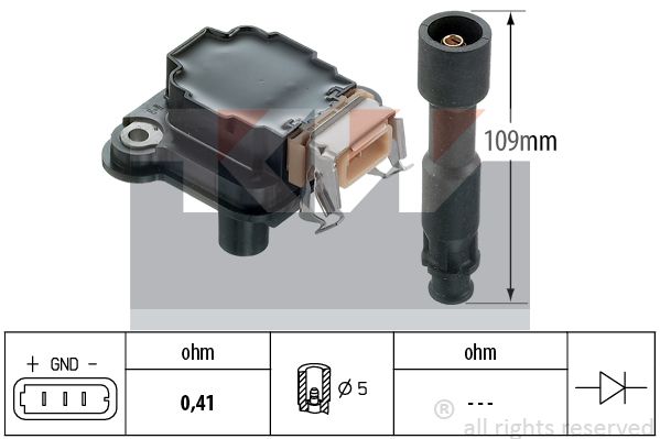 

Катушка зажигания KW 470 354