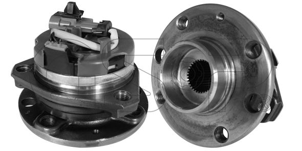 фото Комплект подшипника ступицы колеса gsp 9333033