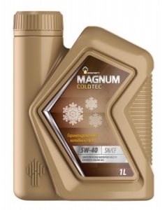 Моторное масло Роснефть Magnum Coldtec 5W40 1 л