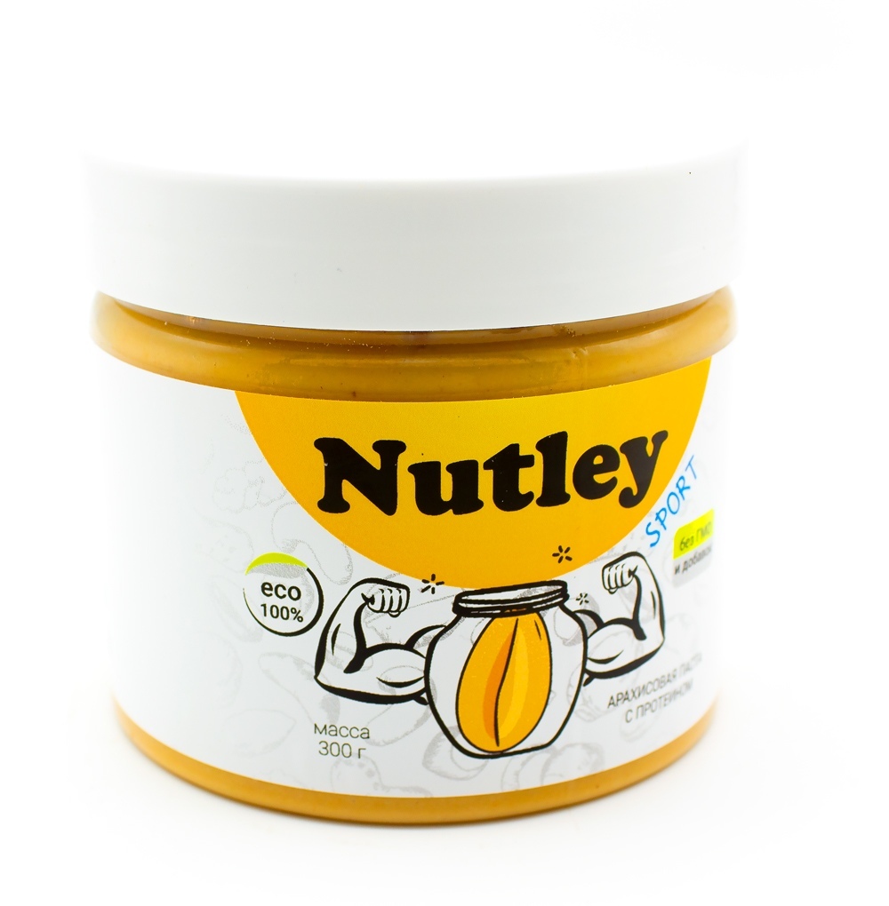 

Паста арахисовая Nutley с протеином 300 г