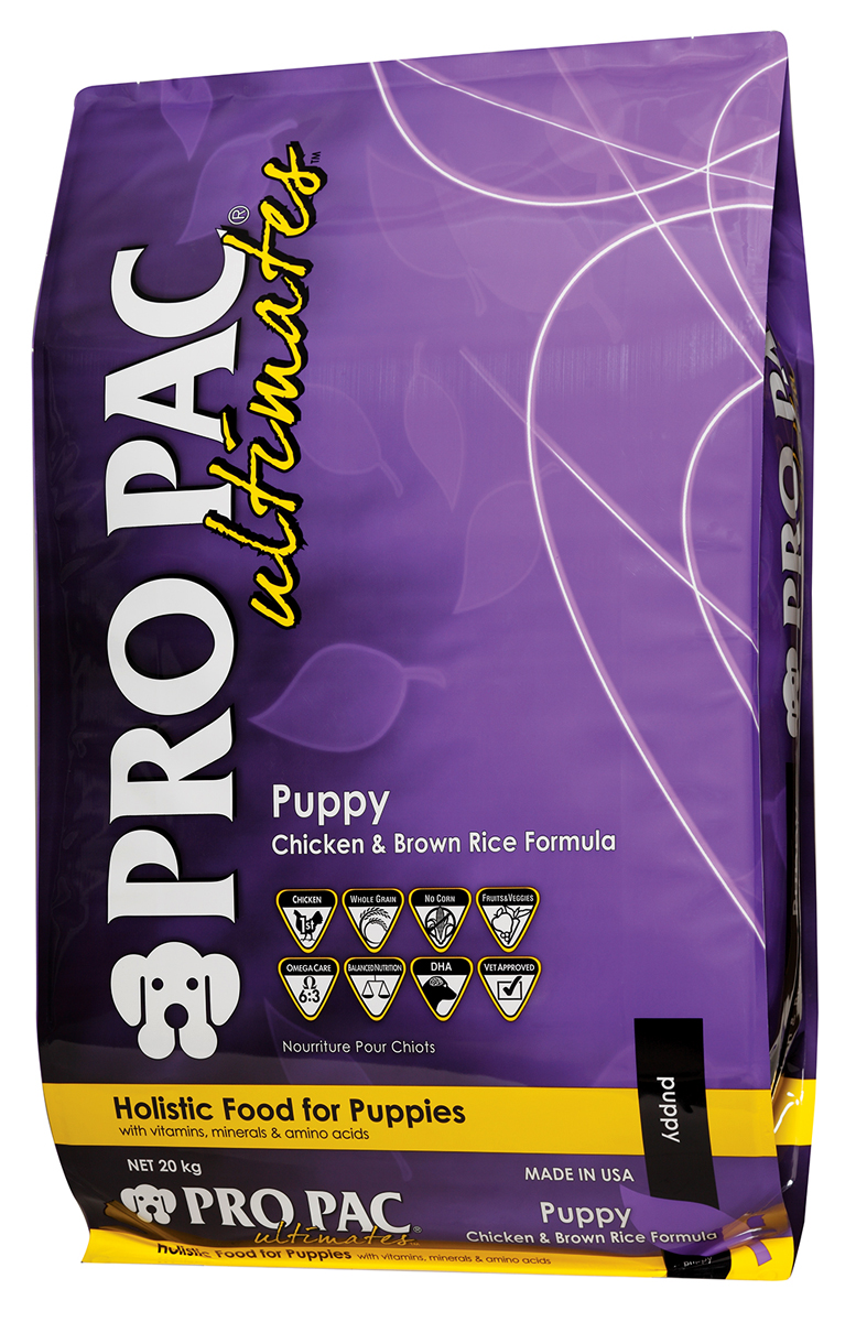 

Сухой корм для щенков Pro Pac Ultimates Puppy, рис, курица, 20кг, Ultimates Puppy