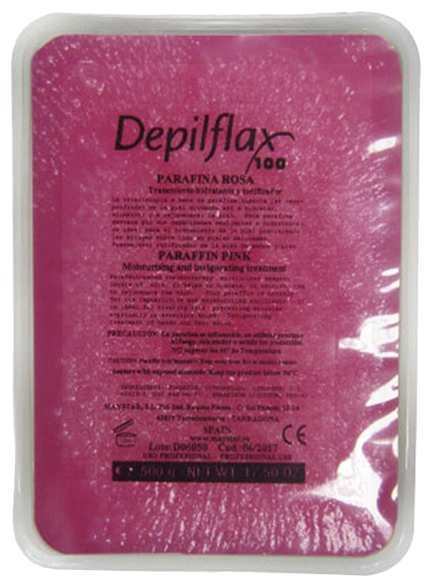 Маска для рук Depilflax парафин с розовым маслом 500 г тонирующая маска саше с интенсивным розовым пигментом color intensity care butter pink