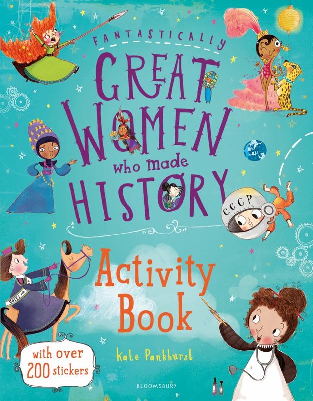 фото Fantastically great women who made history activity book bloomsbury publishing