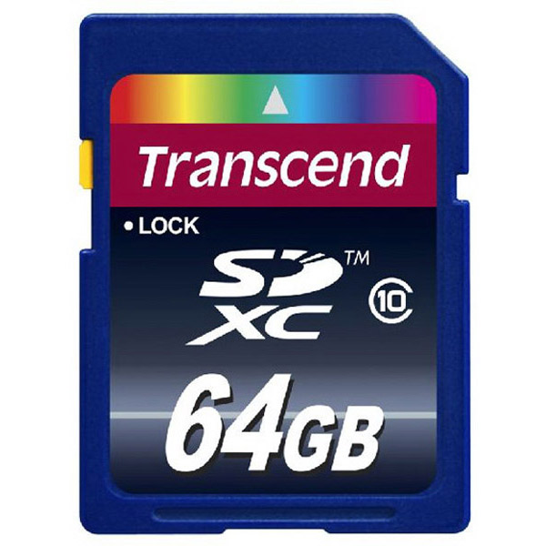 Карта памяти Transcend SDXC TS64GSDXC10 64GB