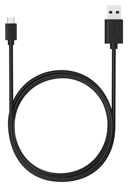 фото Кабель qumo microusb 1м black
