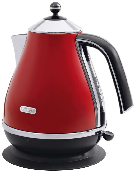 

Чайник электрический DeLonghi KBOE 2001.R Red, IconaElementS