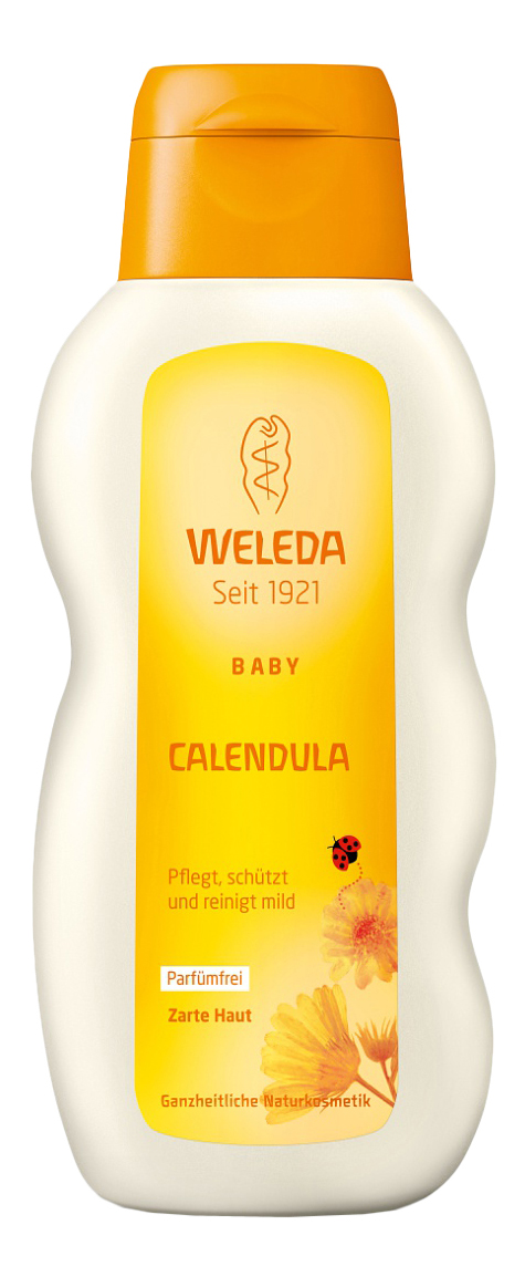 фото Масло с календулой weleda для младенцев 200 мл