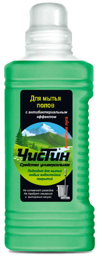 Средство Чистин универсальное для мытья полов алтайские луга 1000 г