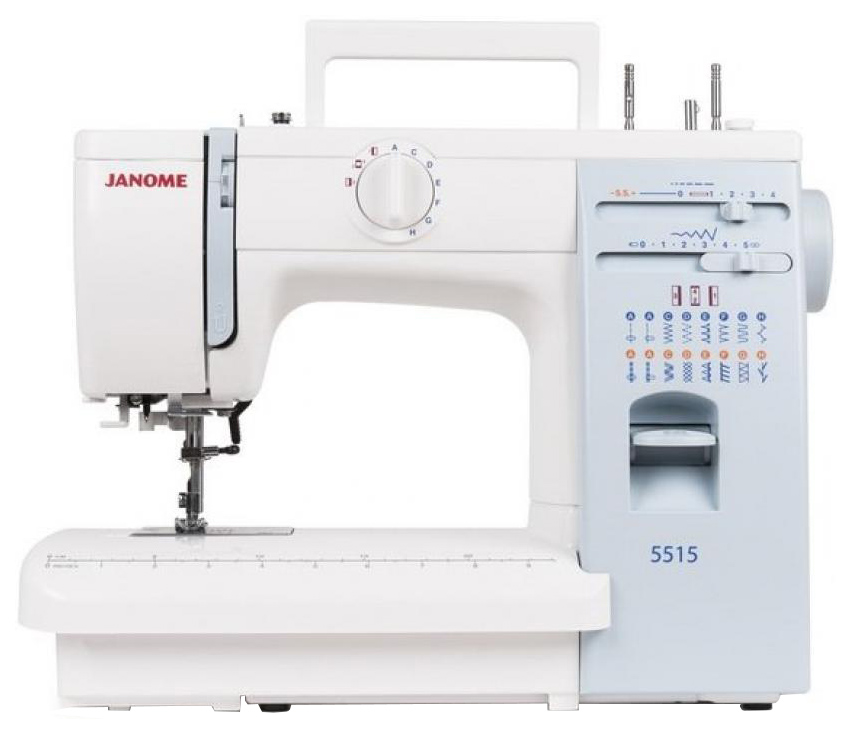 Швейная машина Janome 5515 швейная машина janome 5515 белый серый
