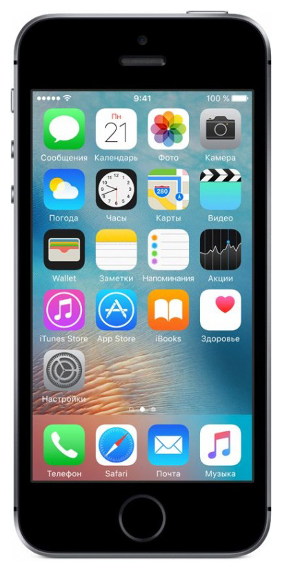 фото Смартфон apple iphone se 32gb space gray