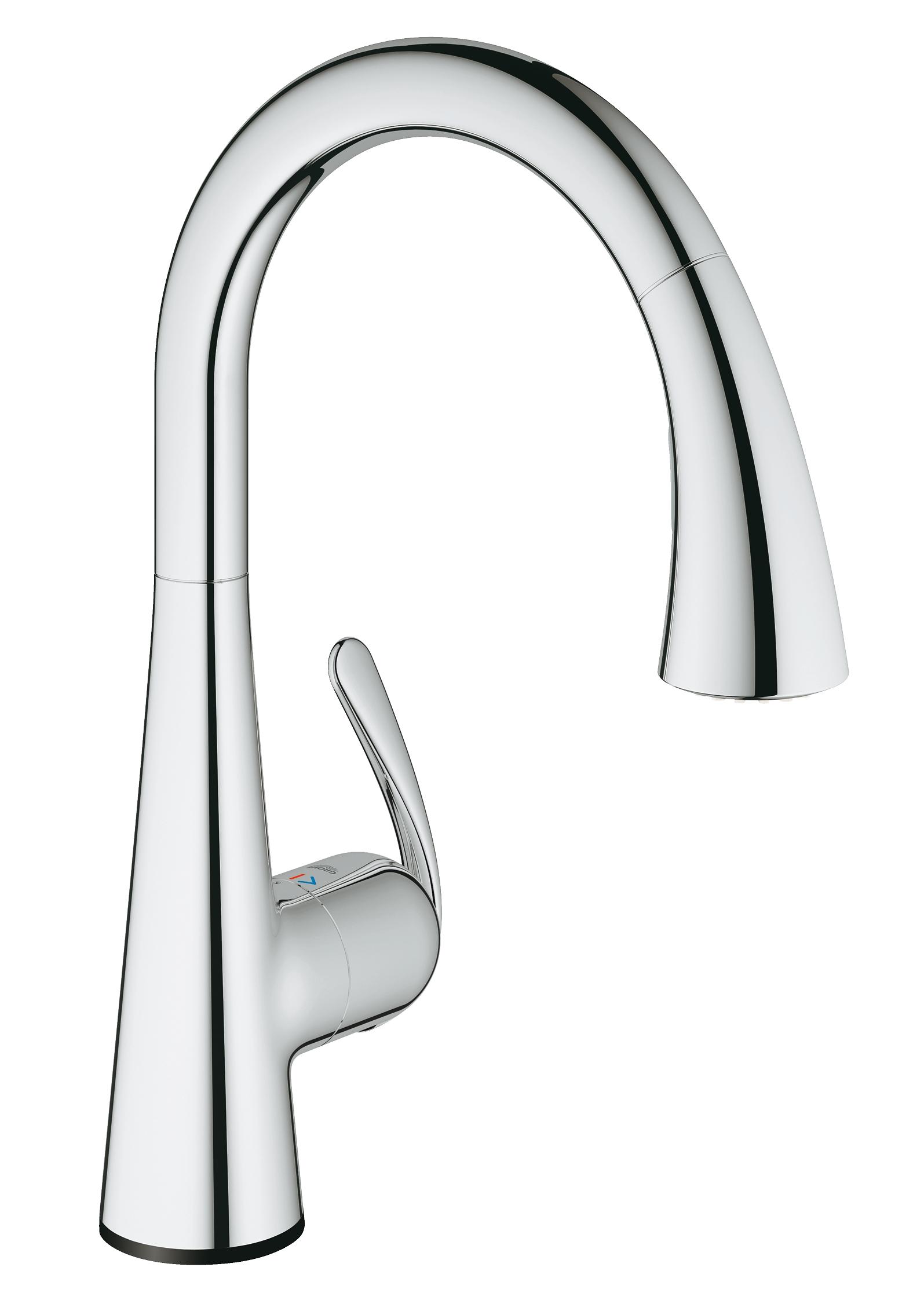 

Смеситель для кухонной мойки Grohe Zedra Touch 30219001 хром, Zedra Touch 30219001
