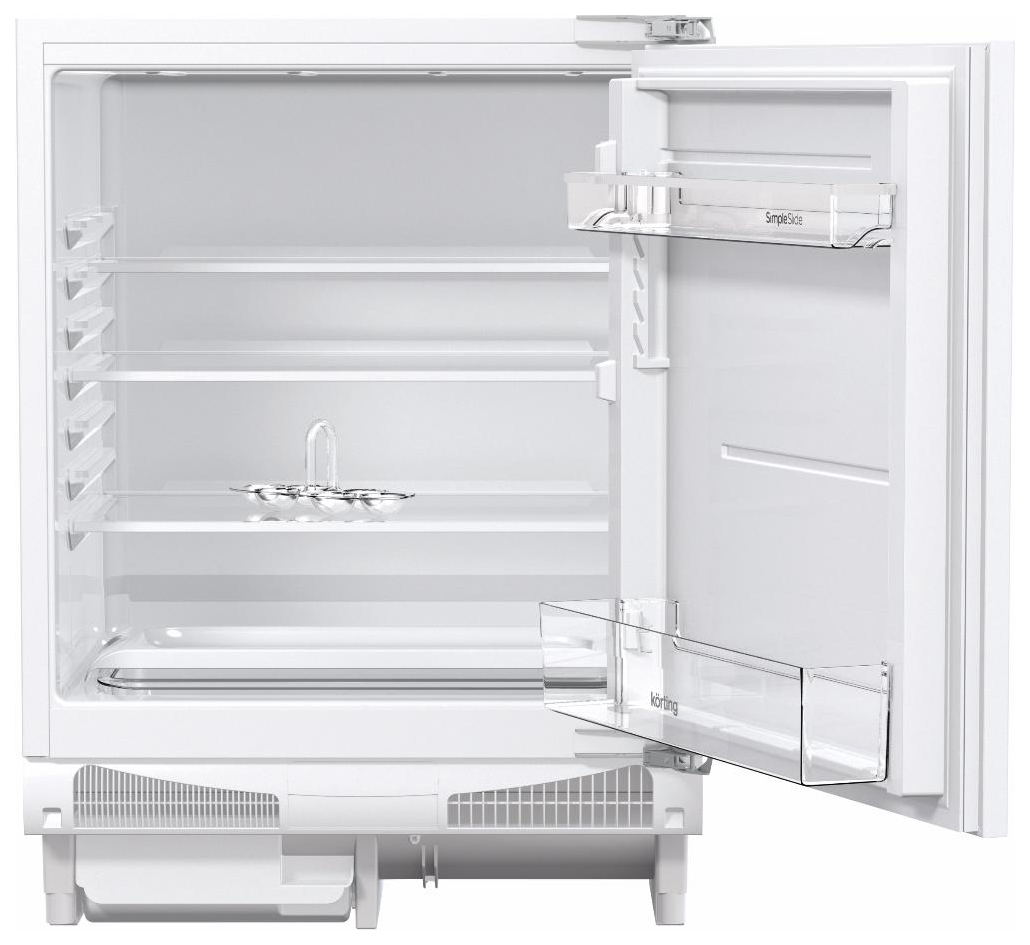 Встраиваемый холодильник Korting KSI 8251 белый холодильник side by side korting knfs 91797 gw