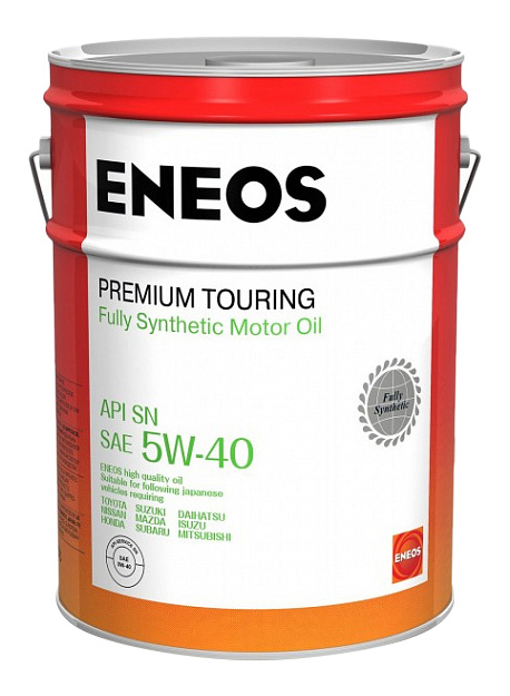 Моторное масло Eneos Premium Touring SN 5W40 20л