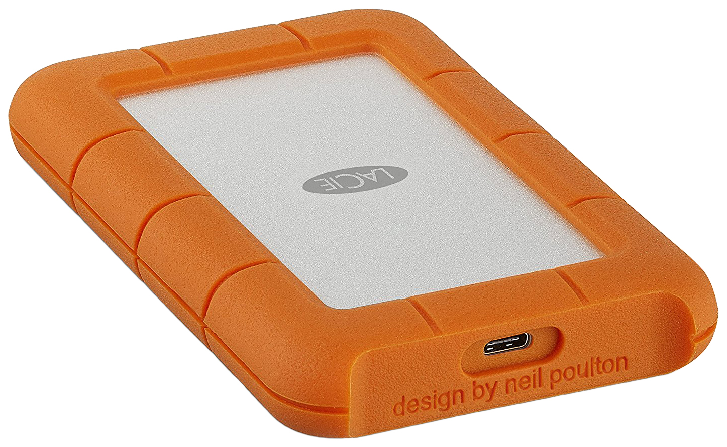 фото Внешний диск hdd lacie rugged mini 1tb orange/grey (stfr1000800)