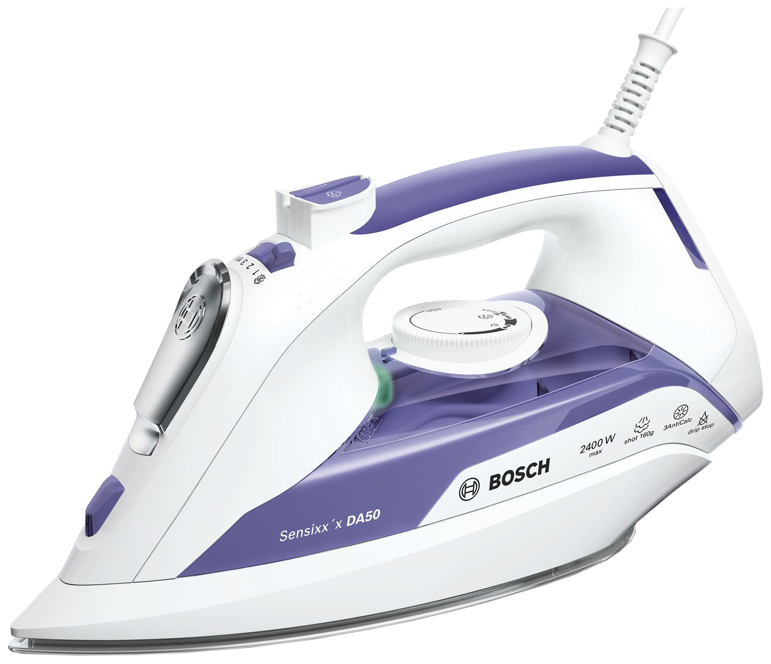 фото Утюг bosch tda 5024010 white/purple