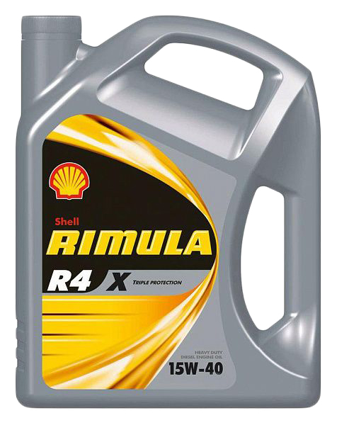 Моторное масло Shell Rimula R4 X 550045011 15W40 4 л