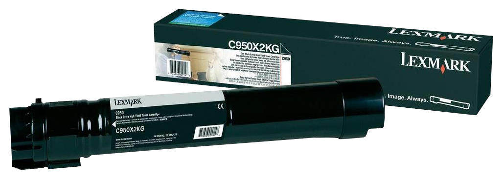 Картридж для лазерного принтера Lexmark C950X2KG, черный, оригинал