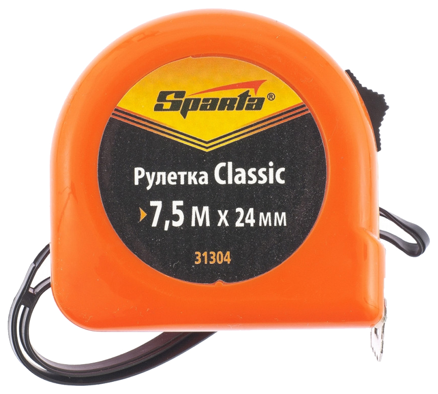 

Рулетка SPARTA Classic 7.5мх24мм 31304, 31304