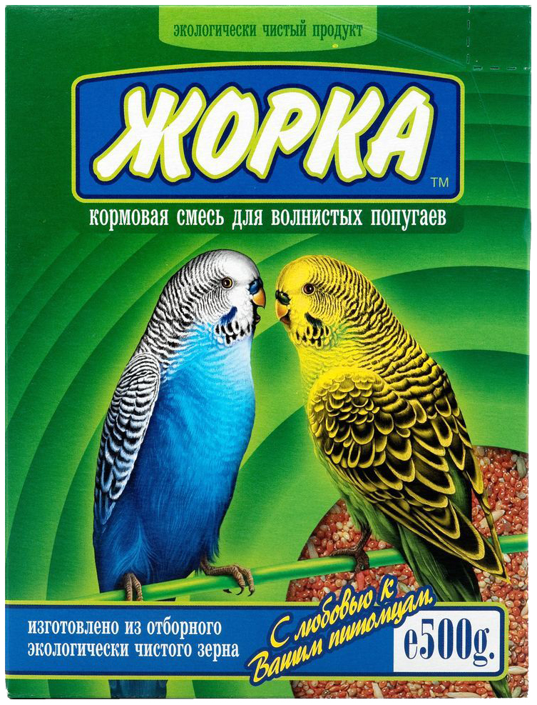

Сухой корм для волнистых попугаев Жорка, 500 г