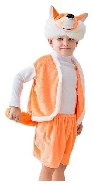 фото Карнавальный костюм бока лиса, цв. оранжевый р.122