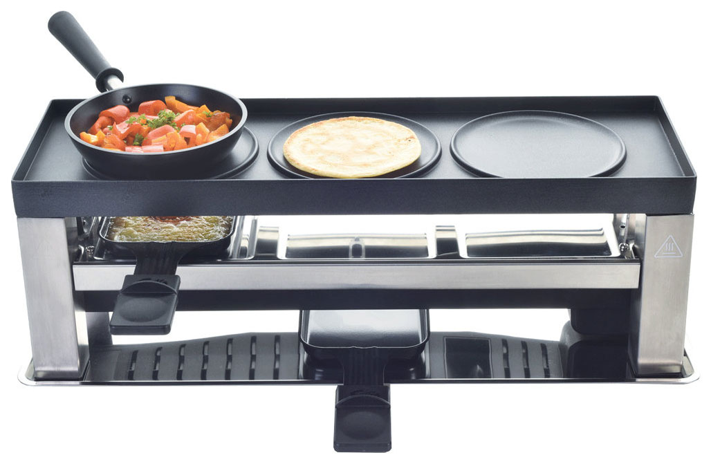 

Раклетница Solis Table Grill 4 in 1 Silver, Table Grill 4 in 1