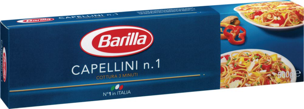 фото Макаронные изделия barilla capellini 500 г