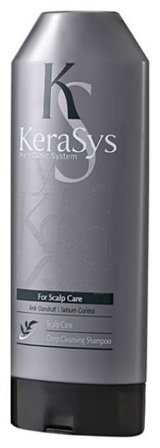 фото Шампунь kerasys освежающий уход за жирной кожей головы, 180 мл