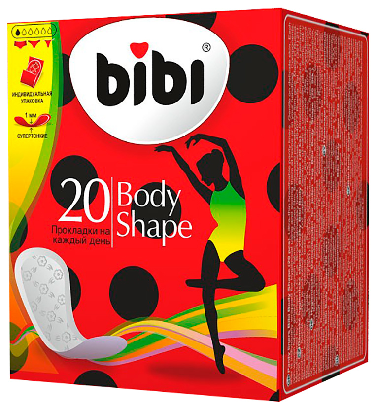 

Прокладки BiBi Body Shape 20 шт, Body Shape