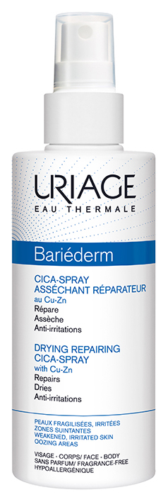 Купить Средство для тела Uriage Bariederm Drying Repairing Cica-Spray 100 мл