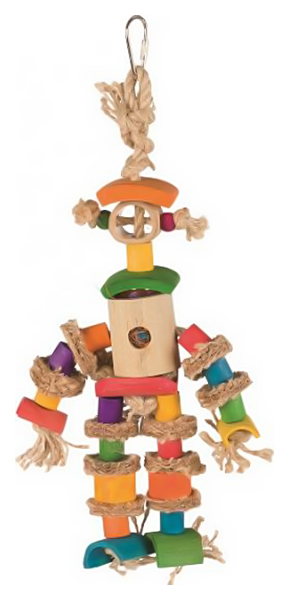 Игрушка для птиц Trixie Bamboo man, размер 25см,