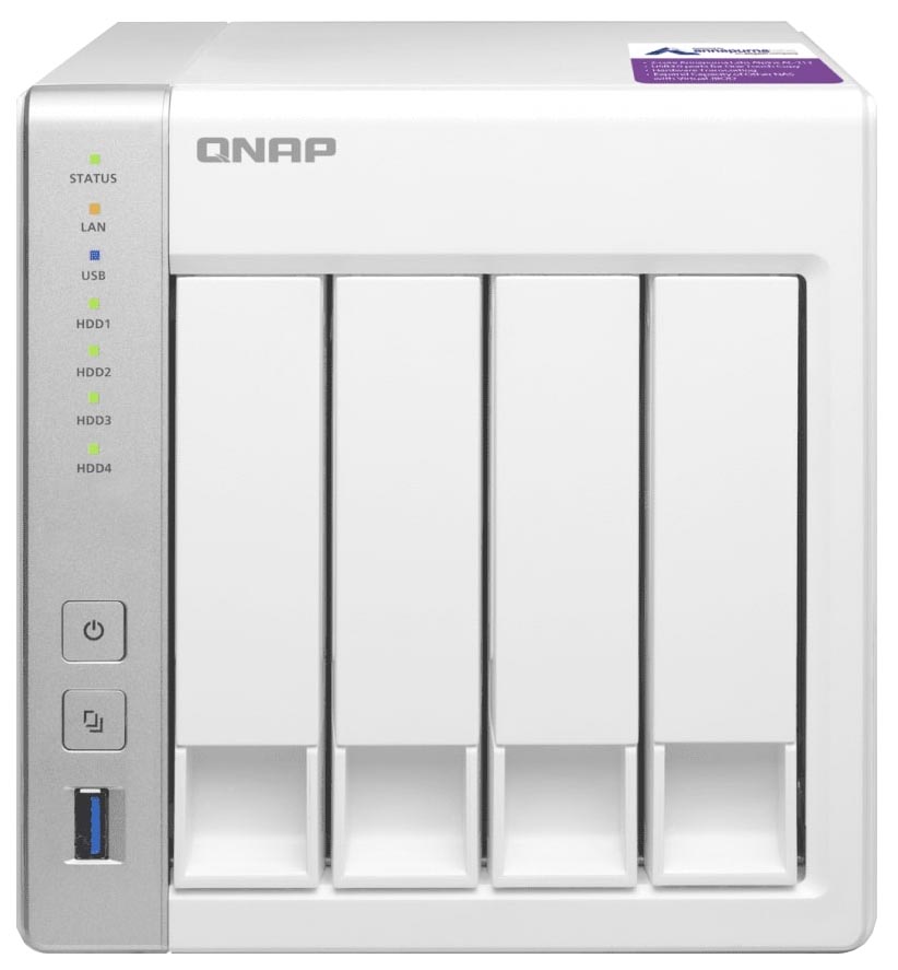 

Сетевое хранилище данных QNAP TS-431P2-4G White, TS-431P2-4G