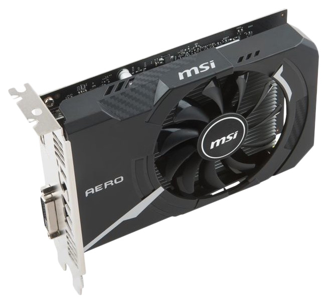 фото Видеокарта msi nvidia geforce gt 1030 aero itx 2gd4 oc