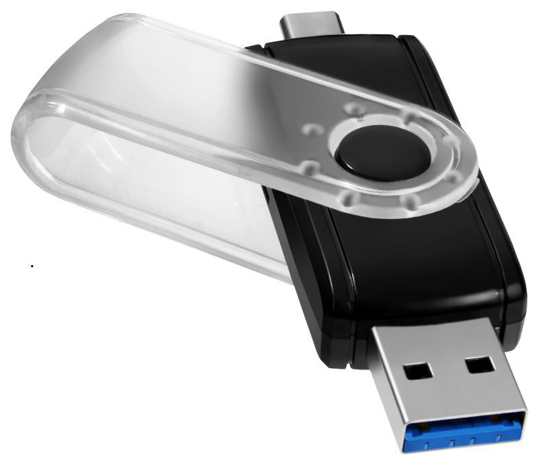 Картридер Ginzzu GR-589UB USB 3.0 Черный