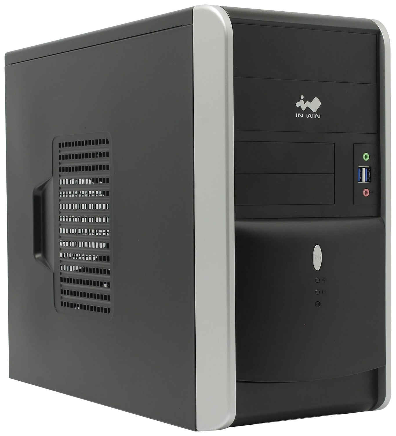 

Компьютерный корпус Inwin EMR007U3 500 вт silver/black, EMR007U3
